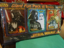 NIB- STAR WARS Giant Fun Pack of Books (3)  Droids...Power of the Empire... - $13.93