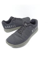 Nobull Outwork Trainer Low Shoes Black Grey SuperFabric Mens 10 Womens 11.5 - $25.19