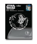 Star Wars Yoda Die Cut Decal White - £7.80 GBP