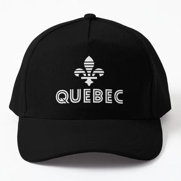 Quebec Retro Baseball Cap Hat Casquette Czapka Snapback Black - £11.07 GBP