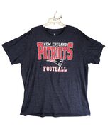 New England Patriots Football Men&#39;s XXL T-Shirt NFL Team Apparel Navy Sh... - $27.92 CAD