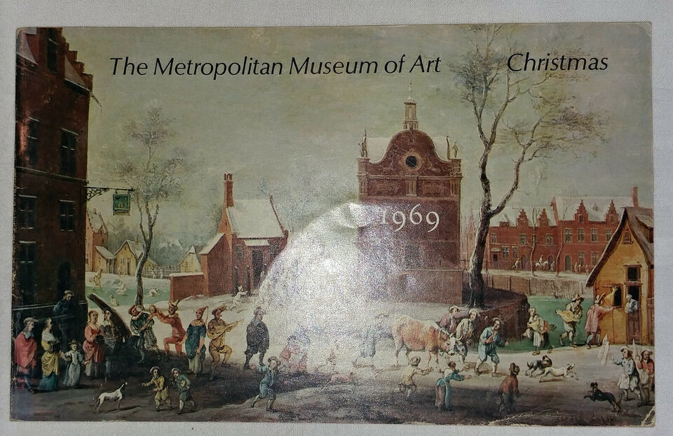 1969 Metropolitan Museum of Art Christmas Catalog Cards Sculptures