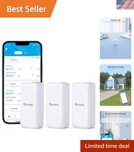Smart Temperature &amp; Humidity Sensor Pack with Bluetooth Alerts and Cloud... - $60.00