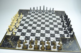 CHESS 4 - Wow Toys- Vintage 1980 4D 2-4 Player Chess War 2-sided Board -Complete - £14.93 GBP