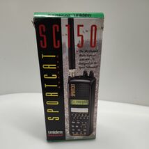 VTG. 1994 Uniden Bearcat Sportcat Portable Scanner Twin Turbo SC150 (N.O... - $69.37