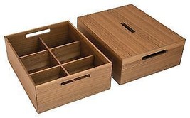 LAVIDO Trays Organization System Optional Large Kitchen Wood Box Set - $569.94