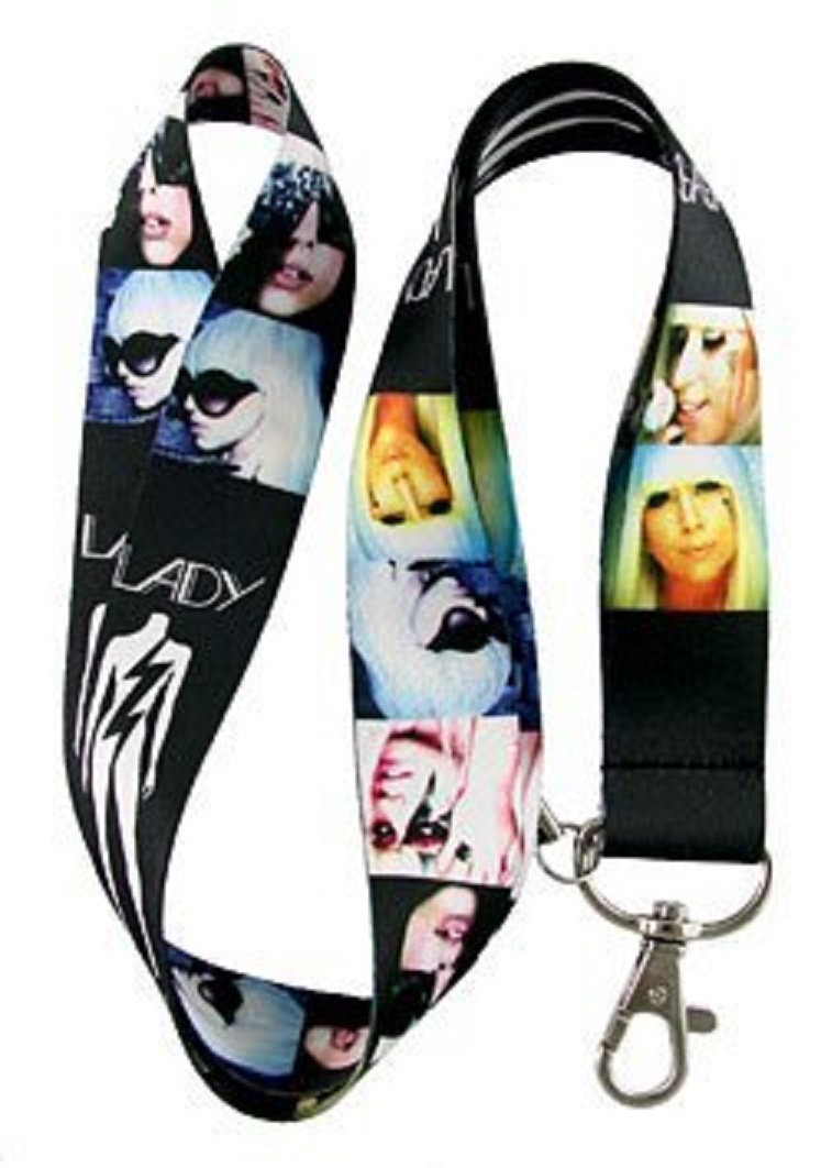 Universal Lady Gaga Lanyard keychain holder ID Badge Holder - $7.99