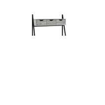 Monarch Specialties 32 x 19 x 61.25 in. Computer Desk - Grey - Black Metal - $239.08