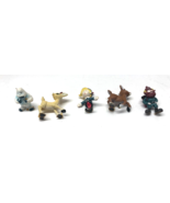 Rudolph the Red Nosed Reindeer Set of 5 MINIATURE Figurines - €17,19 EUR