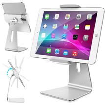 AboveTEK Elegant Tablet Stand, Aluminum iPad Stand Holder, Desktop Kiosk... - $91.99