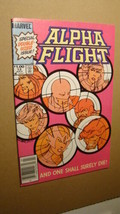 ALPHA FLIGHT 12 *NICE* MARVEL CANADIAN SUPER HEROES DEATH OF GUARDIAN - £4.73 GBP