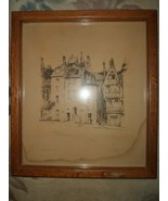 ANTIQUE HAND-SIGNED, DATED, COPYRIGHT PHOTOGRAVURE A.W.ELSON &amp; CO. BELMO... - £62.90 GBP