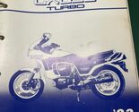 Manuel De Réparation D&#39;Atelier OEM 61M700 Pour Moto Honda CX650 TURBO 1983 - $130.46
