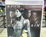 Heavy Rain (Sony PlayStation 3, 2010) PS3 CIB Complete Tested! - $7.30