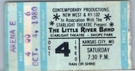 Vintage Little River Band Ticket Stub October 4 1980 Kansas City Missouri - £26.43 GBP