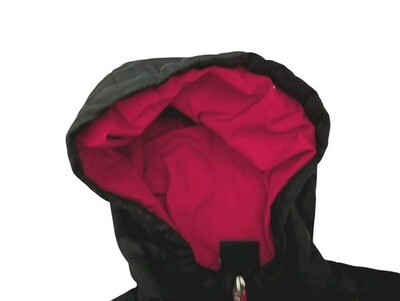 Boys Nike Winter Coat Size 4T Black/Red Excellent Condition Item image 6