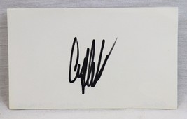 Craig Stadler Signed 3x5 Index Card JSA - £23.25 GBP