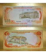 Vietnam 1972 RVN Money 500.00 Dong Banknotes - TIGER - £8.69 GBP