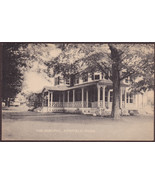 Ashfield, MA B&amp;W Postcard ca. 1915 - The Adelphi Lyceum Lecture Hall - $232.19 MXN