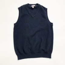 Cypress Links Mens Sweater Vest Black  V Neck Medium Golf Business - $14.39