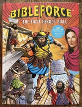 BibleForce: The First Heroes Bible - Hardcover By Thomas Nelson - VERY GOOD - £7.54 GBP