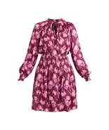 Scoop Women’s Smocked Waist Ruffle Mini Dress with Long Sleeves, Size M(... - $22.00