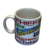 Hallmark Boss Chief Commander Supervisor Manager Boss Captain Coffee &amp; T... - $23.21