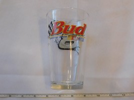Budweiser Nascar #8 Dale Earnhardt Jr  Pint Glass Beer Mug Glass Good Condition - £12.10 GBP