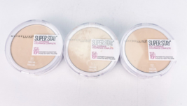 Maybelline Superstay Full Coverage Powder Foundation 110 Porcelain Lot Of 3 - £19.07 GBP