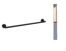 Moen Y5724BL  Arlys Towel Bar 24&#39;&#39; Zinc, Matte Black - $31.67