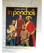 Vintage 1960&#39;s Columbia-Minerva Poncho Pattern Leaflet #2520 - $55.78 MXN