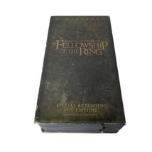 The Lord of the Rings: The Fellowship of the Ring 2 VHS Special Extended... - £8.50 GBP