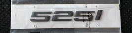 Black ABS M Power M performance car rear sticker car body sticker for  E60 F10 5 - £93.19 GBP