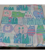 Maharam Fabric Jungle Garden/2 Square 1 Piece 24&quot;x24&quot; Nursery Children P... - $19.35