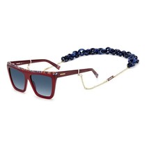 MISSONI MIS0087/N/S SR8/08 Burgundy Pattern/Blue Shaded 59-16-145 Sunglasses ... - $97.99