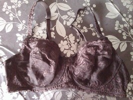 ballet chocolate underwired bra uk 38B /usa 38B /euro 85B   france 100B - $26.36