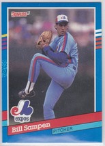 M) 1991 Donruss Baseball Trading Card - Bill Sampen #351 - $36.72 MXN