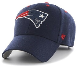 New England Patriots NFL &#39;47 MVP Audible Navy Blue Hat Cap Adult Mens Adjustable - £18.37 GBP