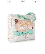 Hallmark Canvas Tote Bag- Super Grandma To The Rescue- FREE SHIPPING- - £16.25 GBP