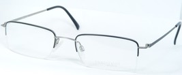 Enzo Gianni Sports Egs 4105-2 Matt Black /SILVER Eyeglasses Glasses 52-20-140mm - £46.61 GBP