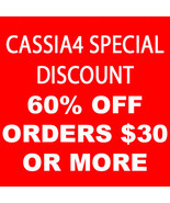 SPECIAL 60% OFF ALL $30 OR MORE AUTOMATICALLY AT CHECKOUT MAGICK  - £0.00 GBP