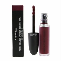 Mac Powder Kiss Liquid Lip Colour 983 Burning Love 0.17 Oz / 5 Ml Brand New Box - $22.99