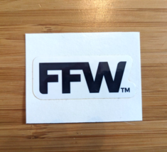 FFW logo sticker decal global digital platform agency technology data UX... - $1.97
