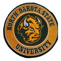 North Dakota State University Bison Embroidered Patch - £7.77 GBP+