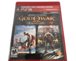 God Of War Collection (Sony PlayStation 3, 2009) Video Game New SEALED - $29.02