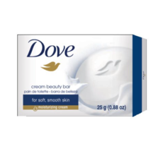 LOT OF  20 Dove Cream Beauty Bar Soap 0.88 oz Each Travel Size (20 BARS) - £19.70 GBP