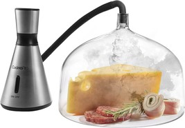 Smoking Gun With Xl 7-1/4&quot; Dome – Hot Cold Portable Smoker Infuser Kit For - £46.33 GBP