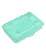 Sterilite Flat Top Pencil Box Green Tint Plastic Storage Case - €12,18 EUR