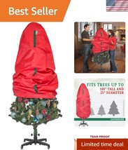 Durable 9ft Upright Christmas Tree Storage Bag - Space-Saving Solution - $52.50