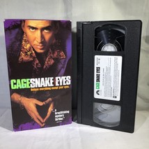 Snake Eyes (VHS) - Nicholas Cage -Gary Sinise -John Heard -Kevin Dunn Movie - $3.99